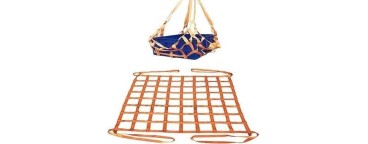 CARGO NETS IN FLAT POLYESTER WEBBING